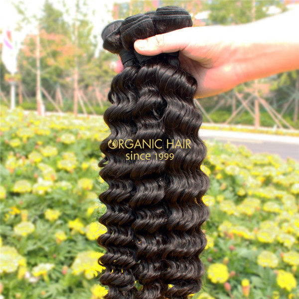 Natural remy human hair weave 